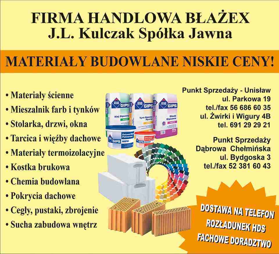 Firma Handlowa "Błażex" - UNISŁAW UNISŁAW